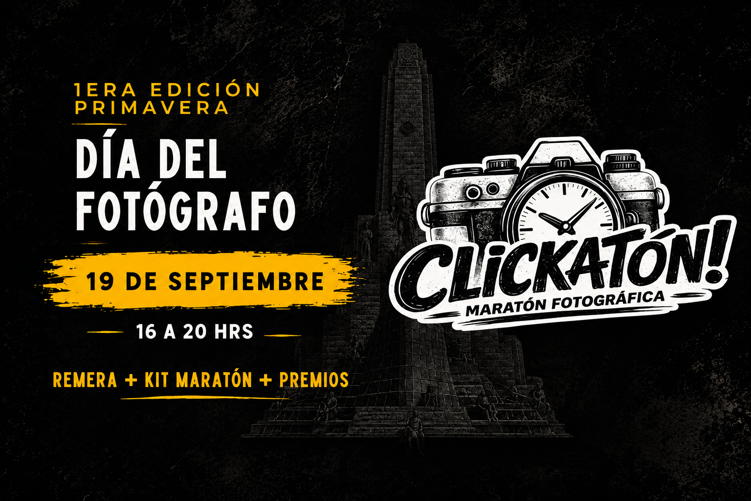 Clickatón: una maratón para salir a mirar la ciudad de otra manera